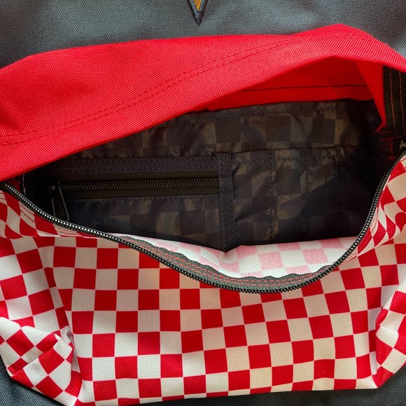 Vans CAPTAIN MARVEL Girls Backpack/Schoolbag, Racing Red VN0A3QXFIZQ NEW - Picture 13 of 14